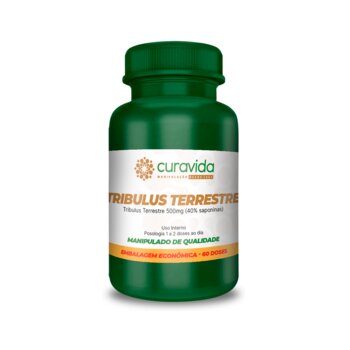 Tribulus Terrestris 500mg (40% saponinas) 60 Doses