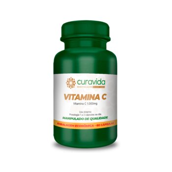 Vitamina C 1.000mg 60 Cápsulas